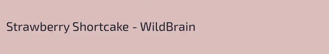 Strawberry Shortcake - WildBrain